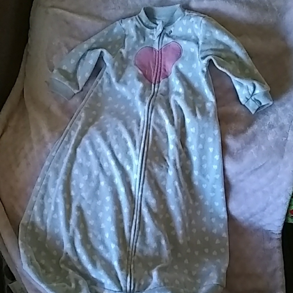 🔴3 for $15🔴 Carters fleece baby girl sleep sack